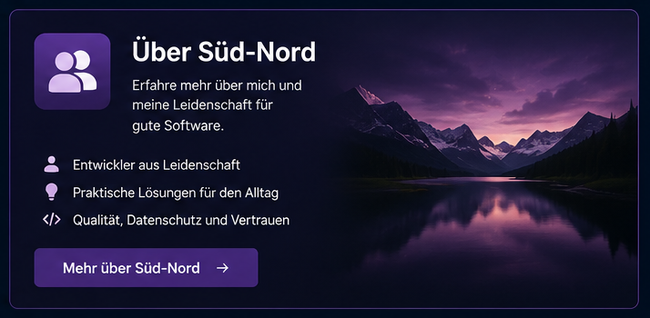 Über Süd-Nord
